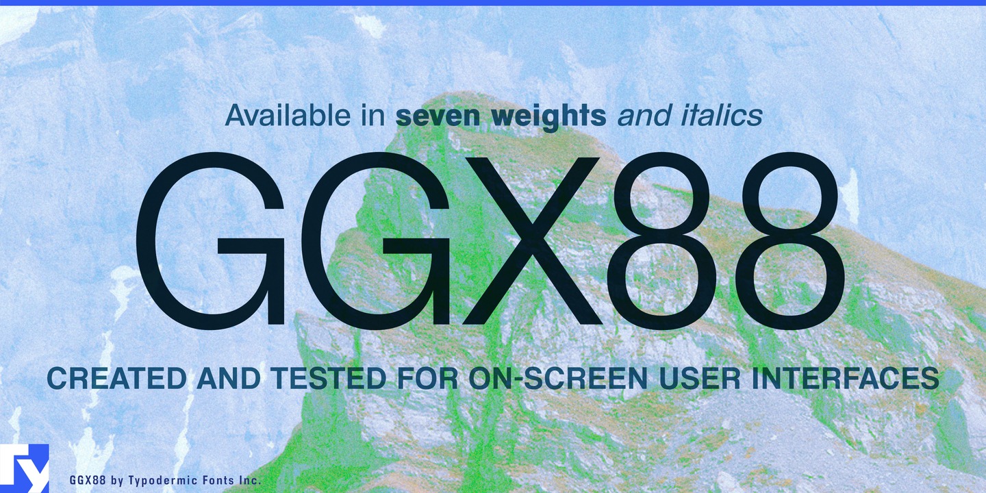 Пример шрифта Ggx88 #1